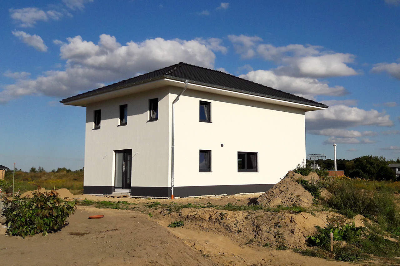 Neubau Einfamilienhaus in Güstrow.